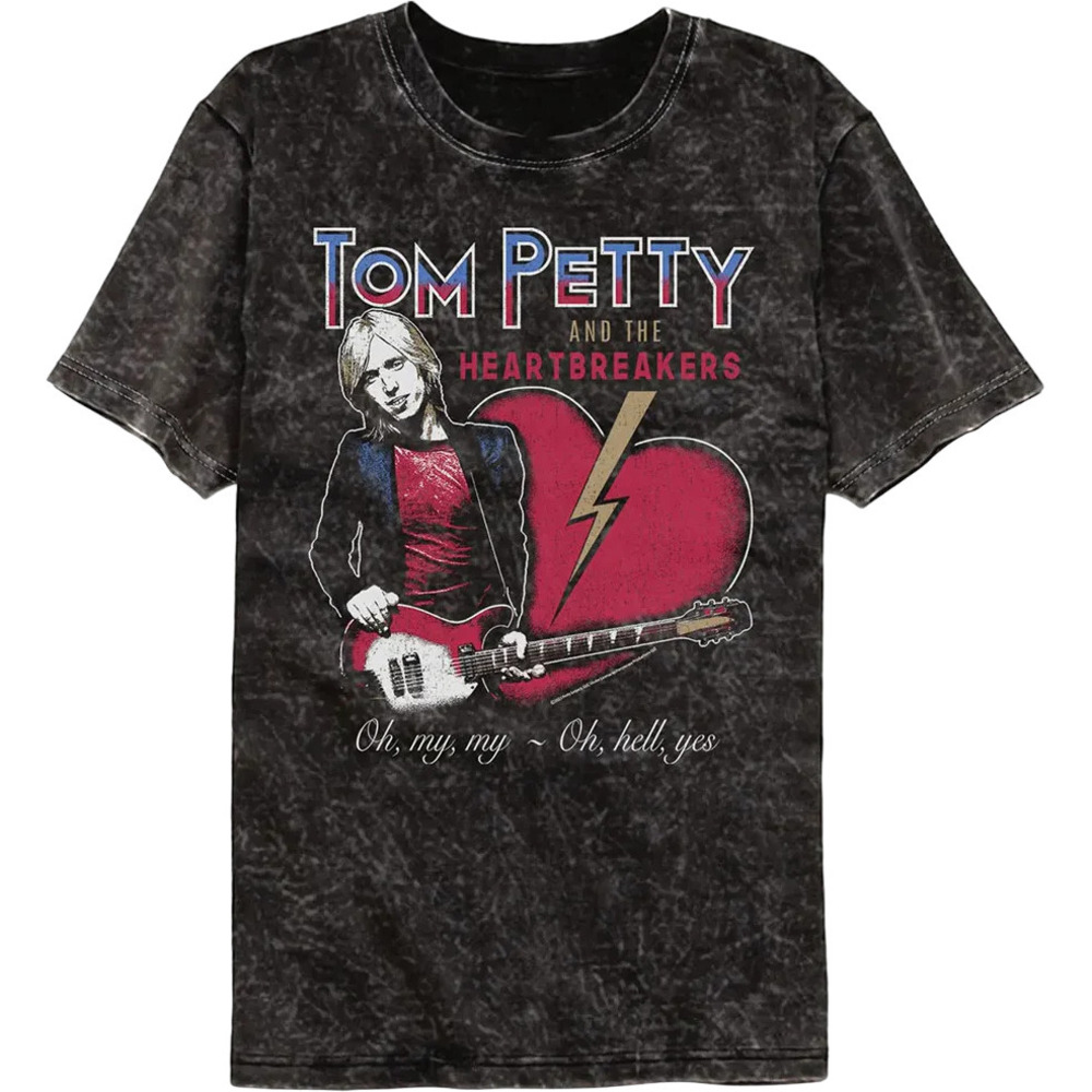 Mary Janes Last Dance Tom Petty Mineral Wash Tshirt